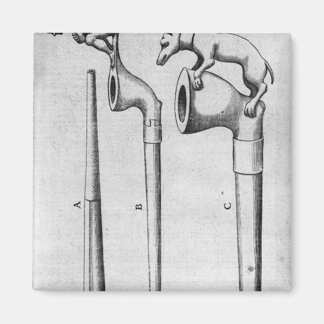 Aimant Pièces fumantes (Devant)