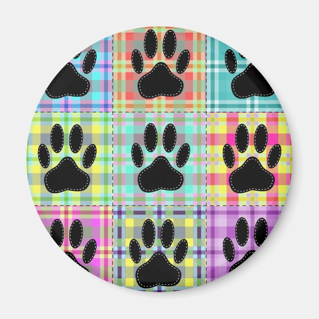 Aimant Pied Motif de chien (Devant)
