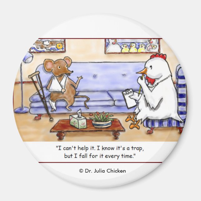 Aimant Piège de souris (Devant)