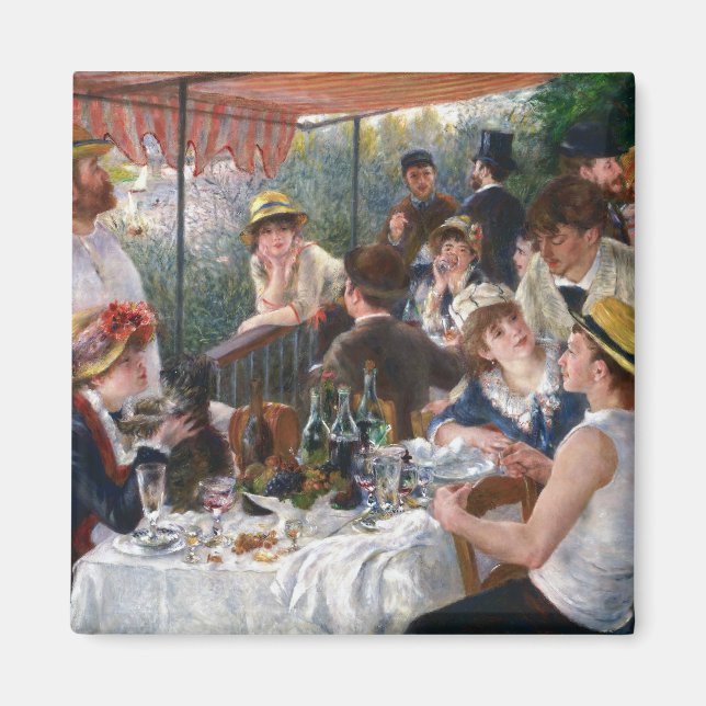Aimant Pierre-Auguste Renoir - Déjeuner de la fête nautiq (Devant)