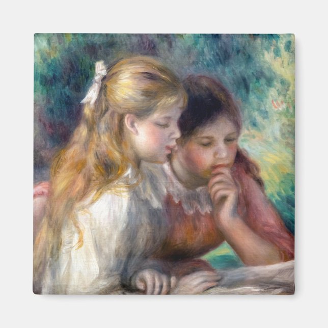 Aimant Pierre-Auguste Renoir - Lecture (Devant)
