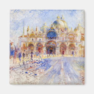 Aimant Pierre-Auguste Renoir - Venise, place Saint-Marc