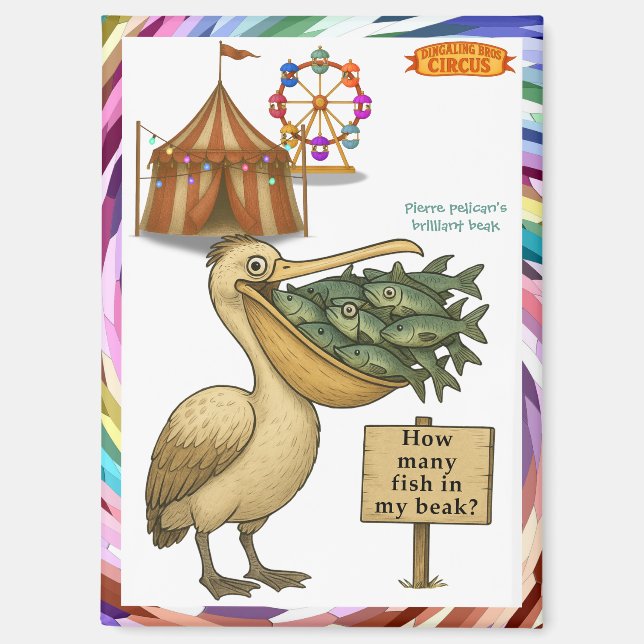 Aimant Pierre pelican's brilliant beak (Recto)