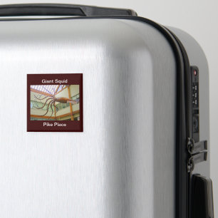 Aimant Pike Place Marché public Calmar géant Seattle, WA