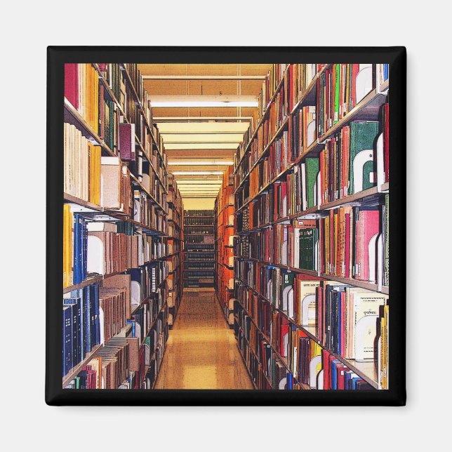 Aimant Pile de bibliothèque (Devant)