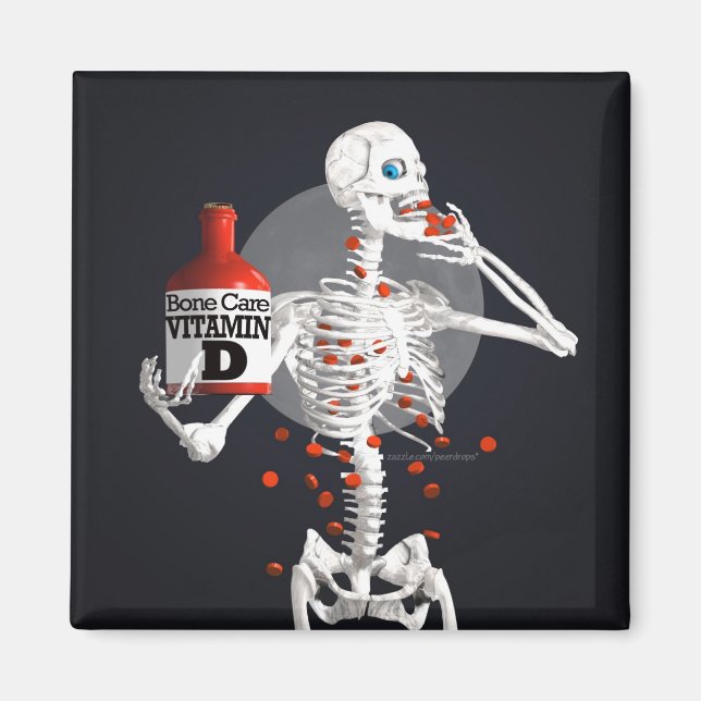 Aimant Pilules d'os (Devant)