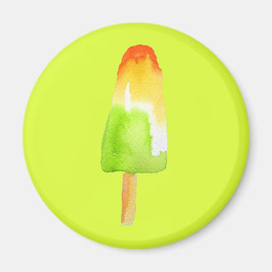 Aimant Pine Lime popsicle pop art nourriture mignonne