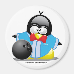 Aimant Pingouin de Bowling