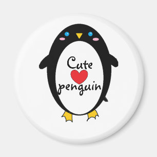 Aimant Pingouin mignon