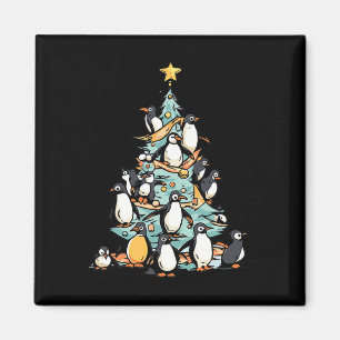 Aimant Pingouin Noël Jour Ice Oiseau animal Père Noël