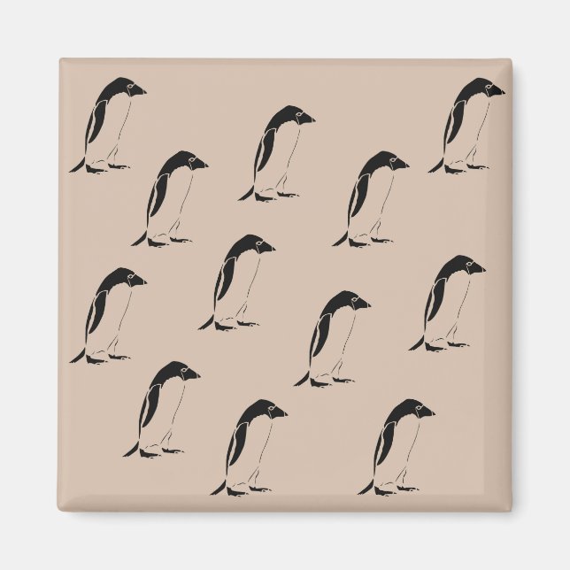 Aimant Pingouins (Devant)