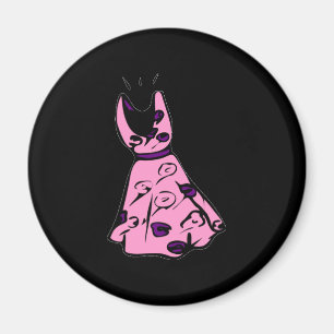 Aimant Pink les années 50 Be-bop habiller
