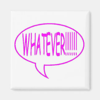 Aimant Pink, quelle que soit la bulle de discours