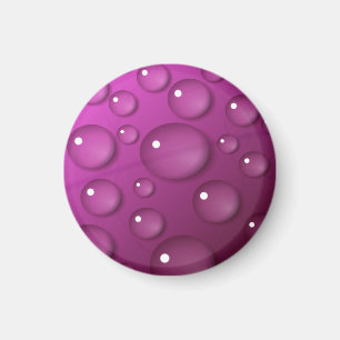 Aimant Pink Water Drop