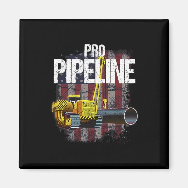 Aimant Pipeline Welts Usa Drapeau Côté Boom Pipe Trump Gi (Devant)