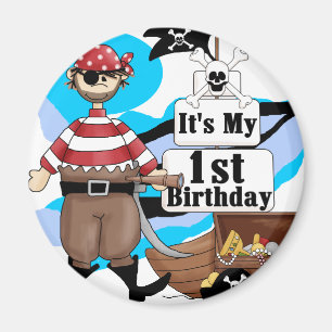 Aimant Piratez le ęrs T-shirts et cadeaux d'anniversaire