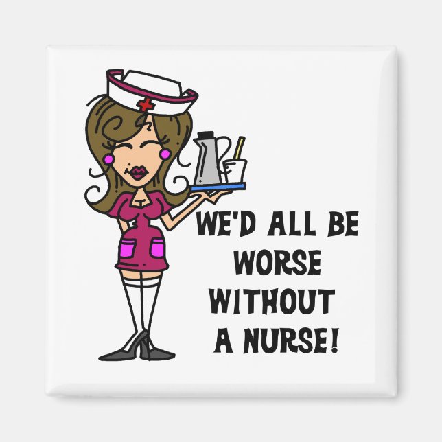 Aimant Pire sans infirmière (Devant)