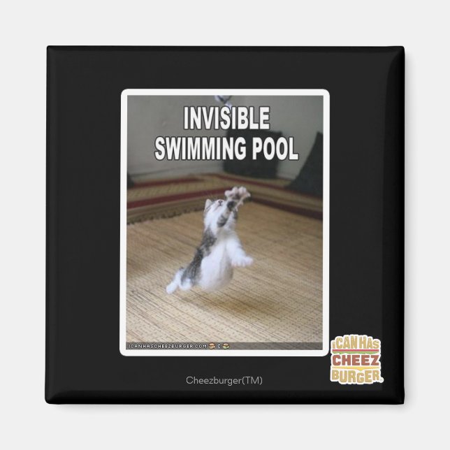 Aimant Piscine invisible (Devant)