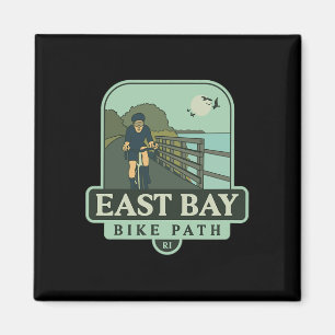 Aimant Piste cyclable East Bay - Rhode Island (cyclisme) 