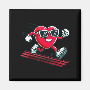 Aimant Piste de course de la Saint-Valentin Love Heart Ru