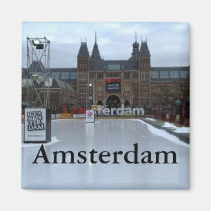 Aimant Piste de patinage, Museumplein, Amsterdam