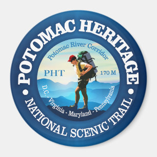 Aimant Piste du patrimoine de Potomac (C)