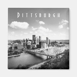 Aimant Pittsburgh Skyline