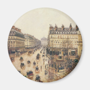 Aimant Place du Théâtre Français, Paris Pluie par Pissarr