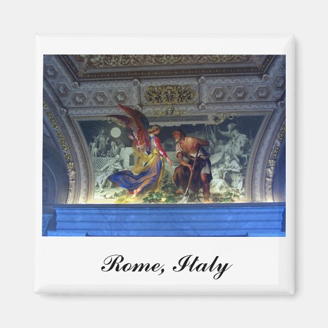 Aimant Plafond au musée du Vatican à Rome (Devant)