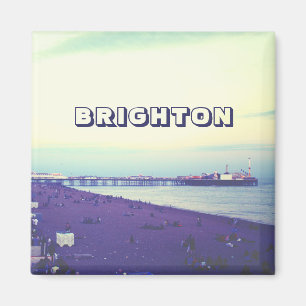 Aimant Plage de Brighton et pilier, R-U
