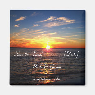 AIMANT PLAGE DE COUCHER DU SOLEIL