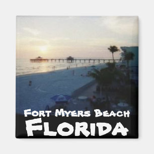 Aimant Plage de Fort Myers, la Floride