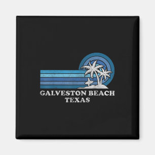 Aimant Plage de Galveston Texas Vacances d'été en famille