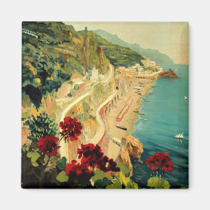 Aimant Plage de la côte italienne d'Amalfi