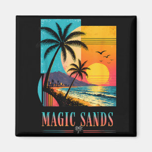 Aimant Plage de Magic Sands au coucher du soleil Vacances
