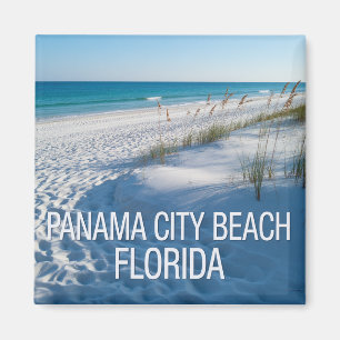 Aimant Plage de Panama City Floride , Vintage