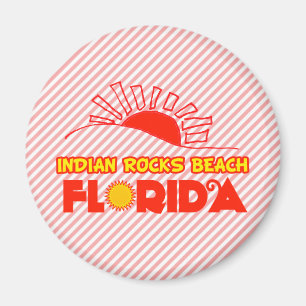Aimant Plage indienne de roches, la Floride
