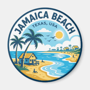 Aimant Plage Jamaïque Texas