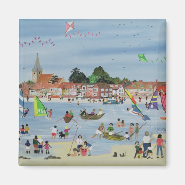 Aimant Plage occupée (Devant)