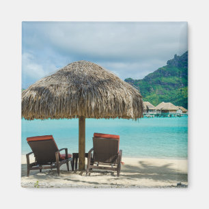 Aimant Plage sur l'aimant de Bora Bora
