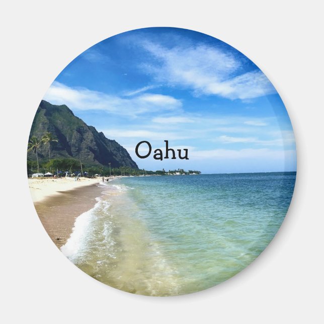 Aimant Plage Windward Oahu (Devant)