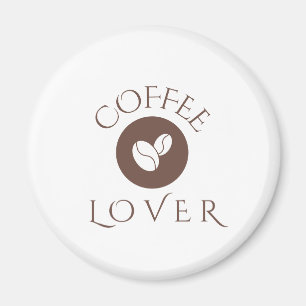 Aimant Plaid de lancer pour amateur de café – Cadeau de d