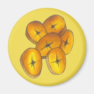 Aimant Plaines frites Cuisine Bananes Caraïbes Alimentati