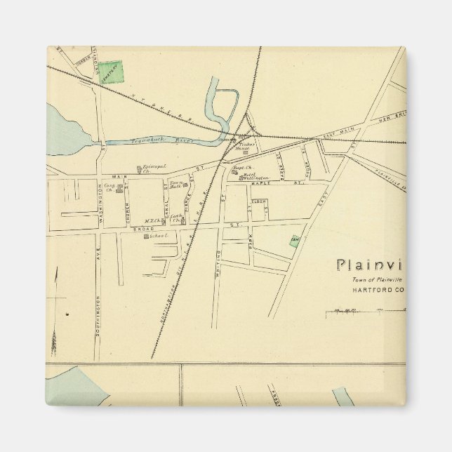 Aimant Plainville, Entrepôt Pt, Windsor (Devant)