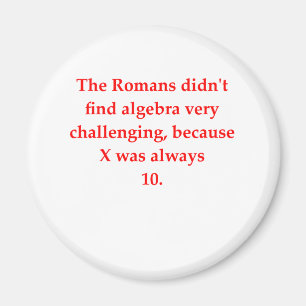 Aimant plaisanterie drôle de maths