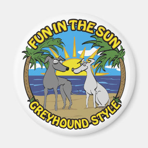 AIMANT PLAISIR AU SOLEIL À LA MODE GREYHOUND