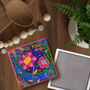 Aimant Plaisir Floral Soyez Gentil Toujours Inspiritisme