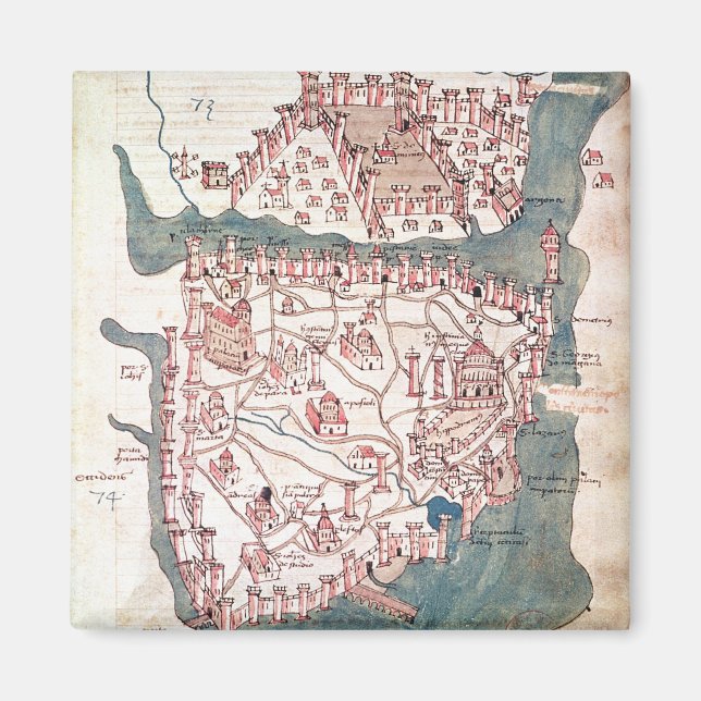 Aimant Plan de Constantinople (Devant)