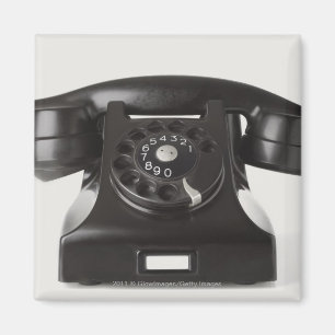 Aimant Plan rapproché d'un téléphone rotatoire