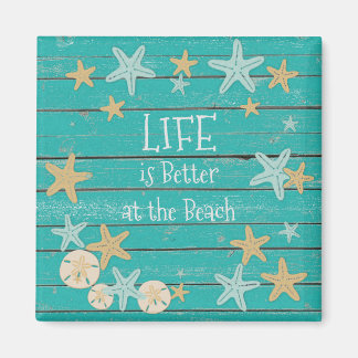 Aimant Planes de plage et Starfish